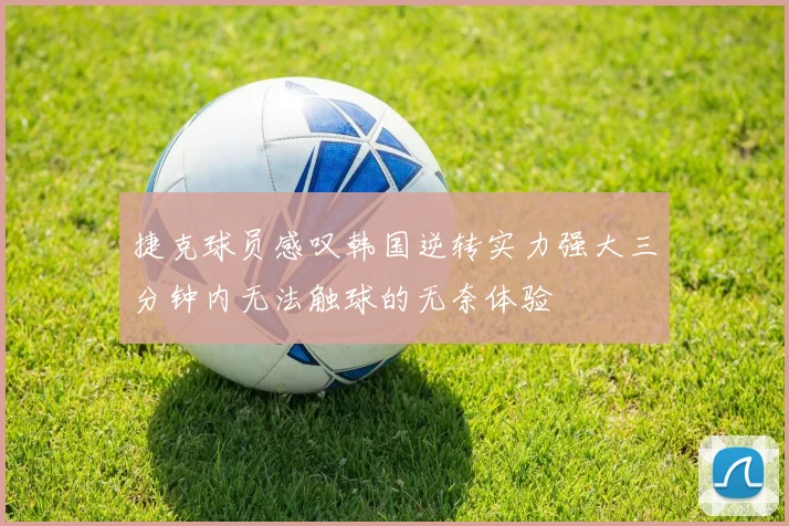 捷克球员感叹韩国逆转实力强大三分钟内无法触球的无奈体验